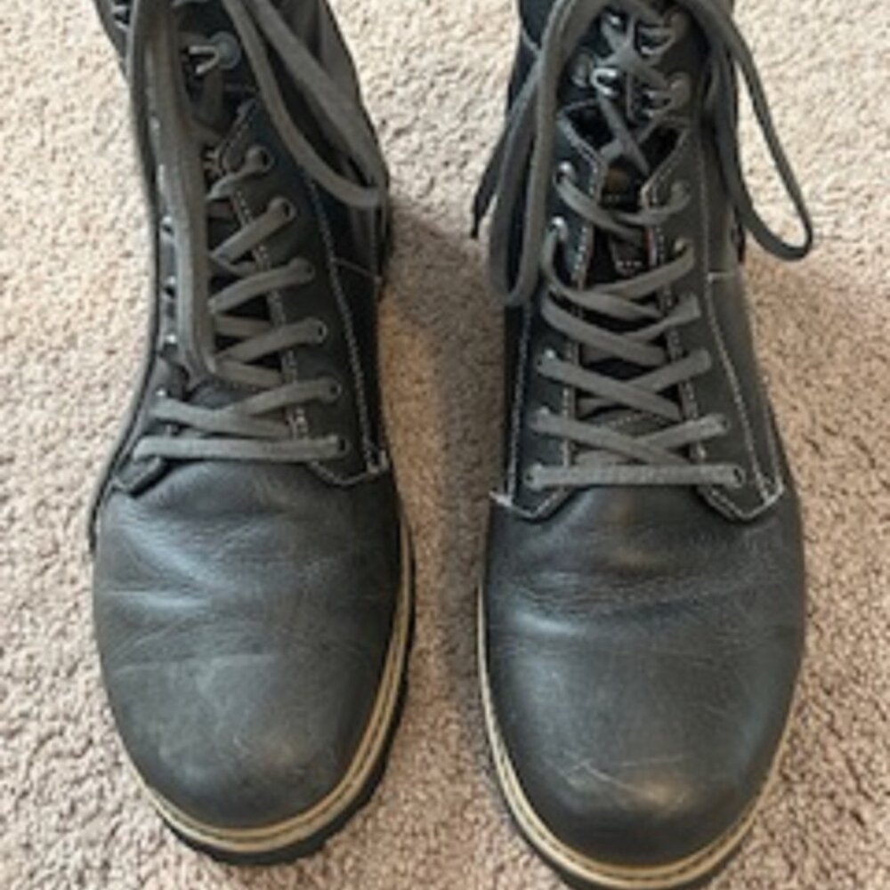 Men's Boots Volcom Gray Size 10.5 M Lace Up